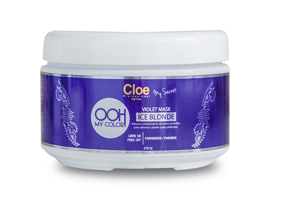 OOH MY COLOR VIOLET MASK 270gr. ICE BOND CLOE