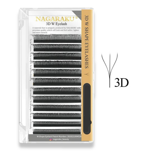 PESTAÑAS PELO A PELO 12MM  0.07D TEC 3D