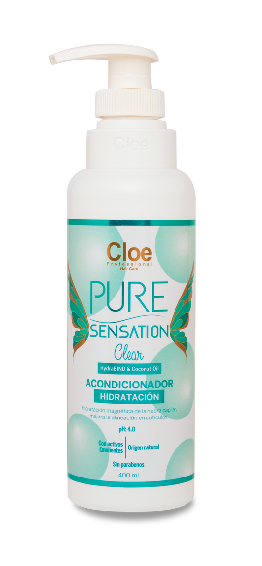 PURE SENSATION CLEAR ACONDICIONADOR 400ml. (Hidratacion)