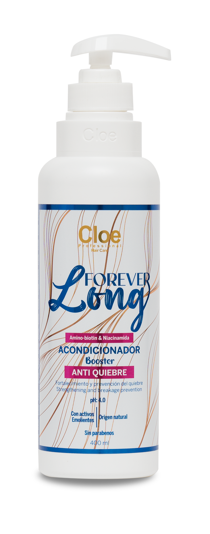 FOREVER LONG ACONDICIONADOR 400ml. CLOE (anticaida)