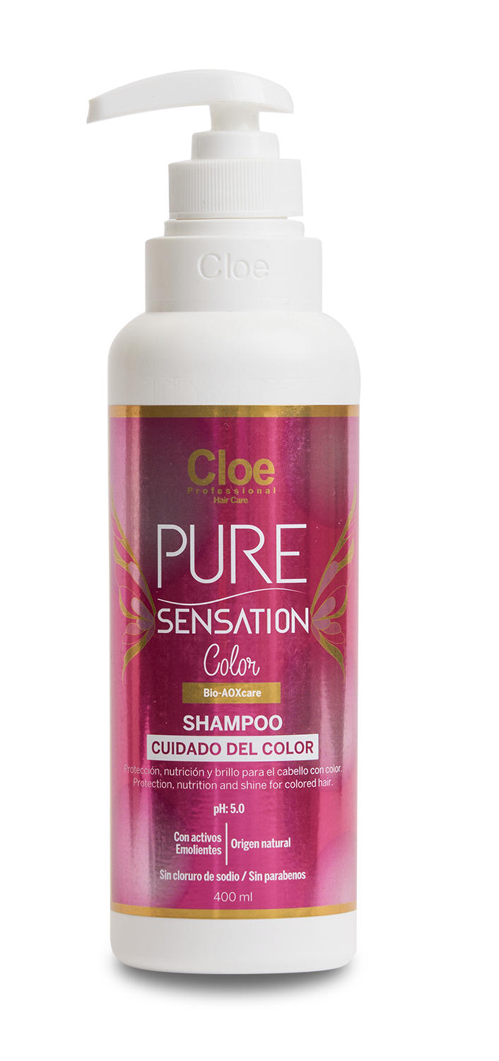 PURE SENSATION COLOR SHAMPOO 400ml. (Cuidado de color)