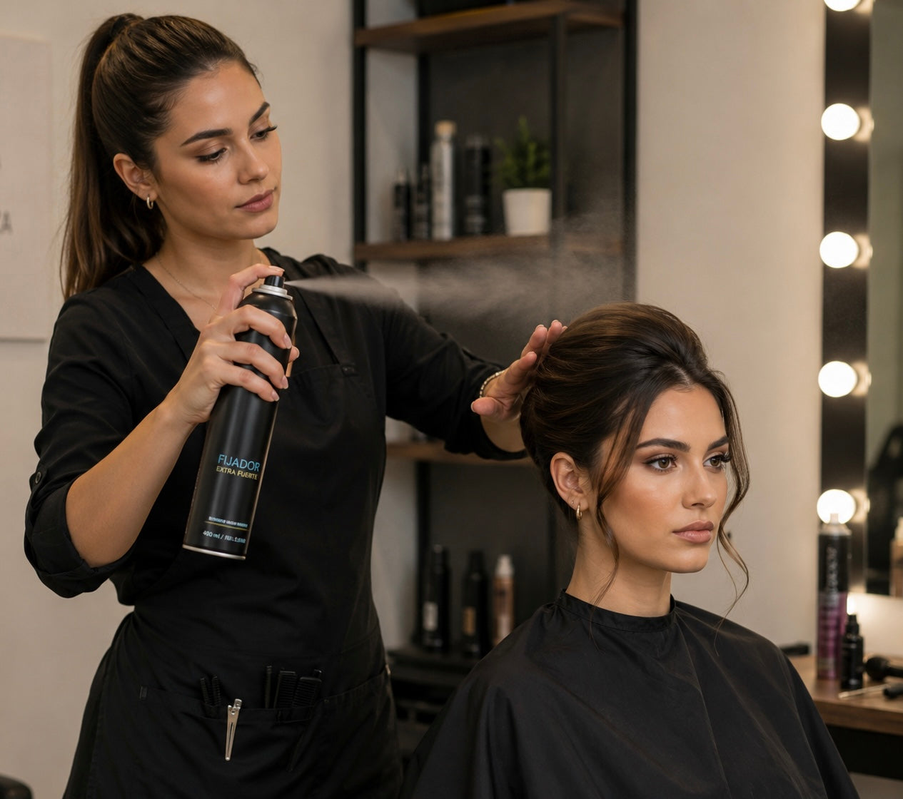 FIJADORES, MOUSSE, SHAMPOO EN SECO