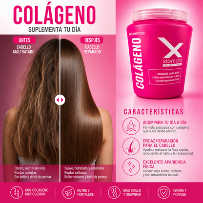 TRATAMIENTO CAPILAR CON COLAGENO XIOMARA 920gr