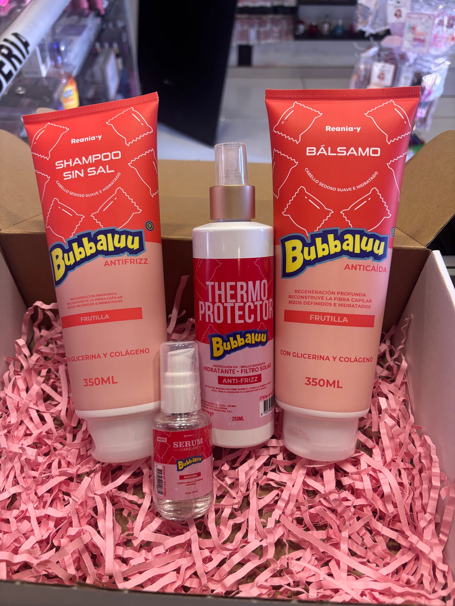 Pack bubbaluu frutilla