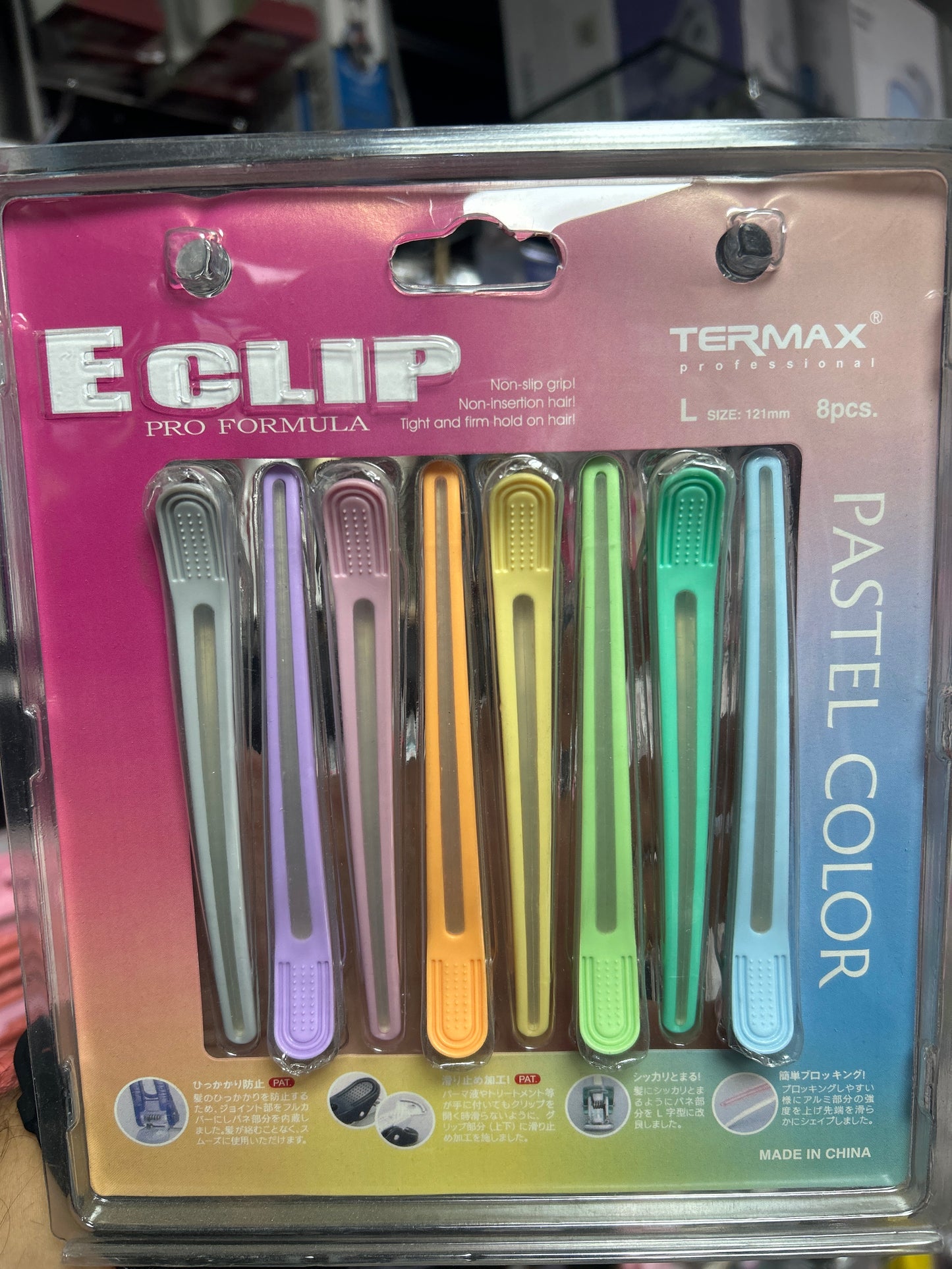 PINZA COLOR ECLIP 8UNI. TERMAX