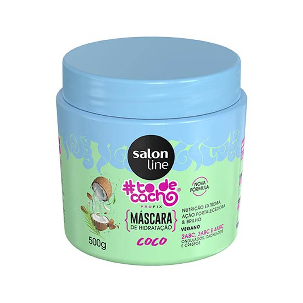 MASCARA HIDRATACIÓN COCO 500g SALON LINE