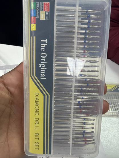 SET DE FRESAS PARA TORNO DE ACERO DE TUNGSTENO 30PCS.