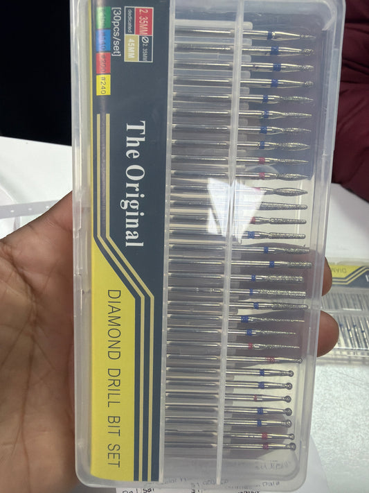 SET DE FRESAS PARA TORNO DE ACERO DE TUNGSTENO 30PCS.