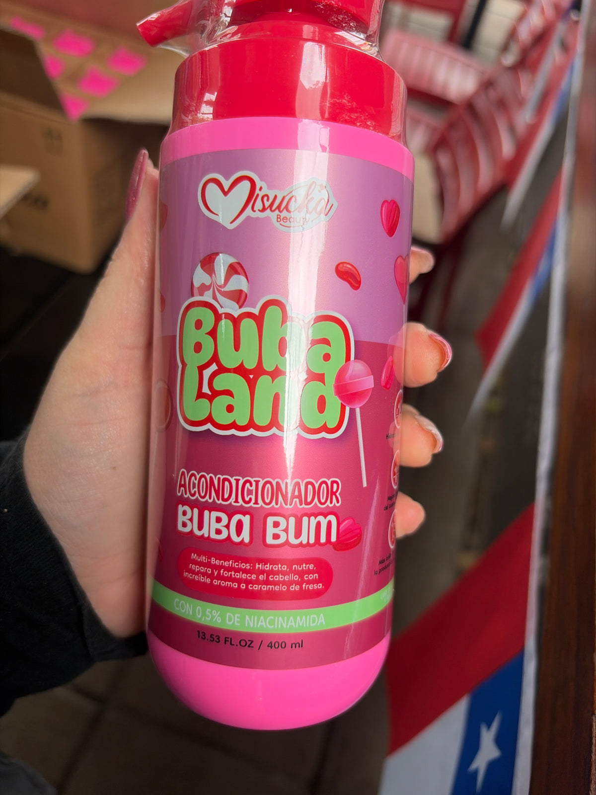 BUBA LAND ACONDICIONADOR BUBA BUM 400ml - MISUCKA