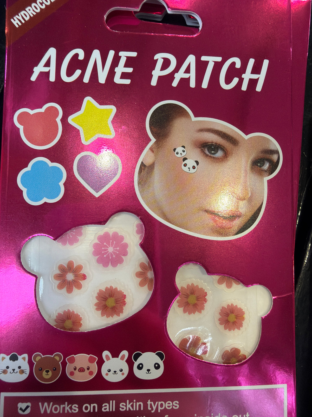 PARCHES ANTI ACNÉ FLORES