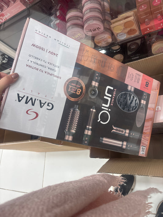 CEPILLO UNIQ MULTISTYLER VIBRANCE 8in1