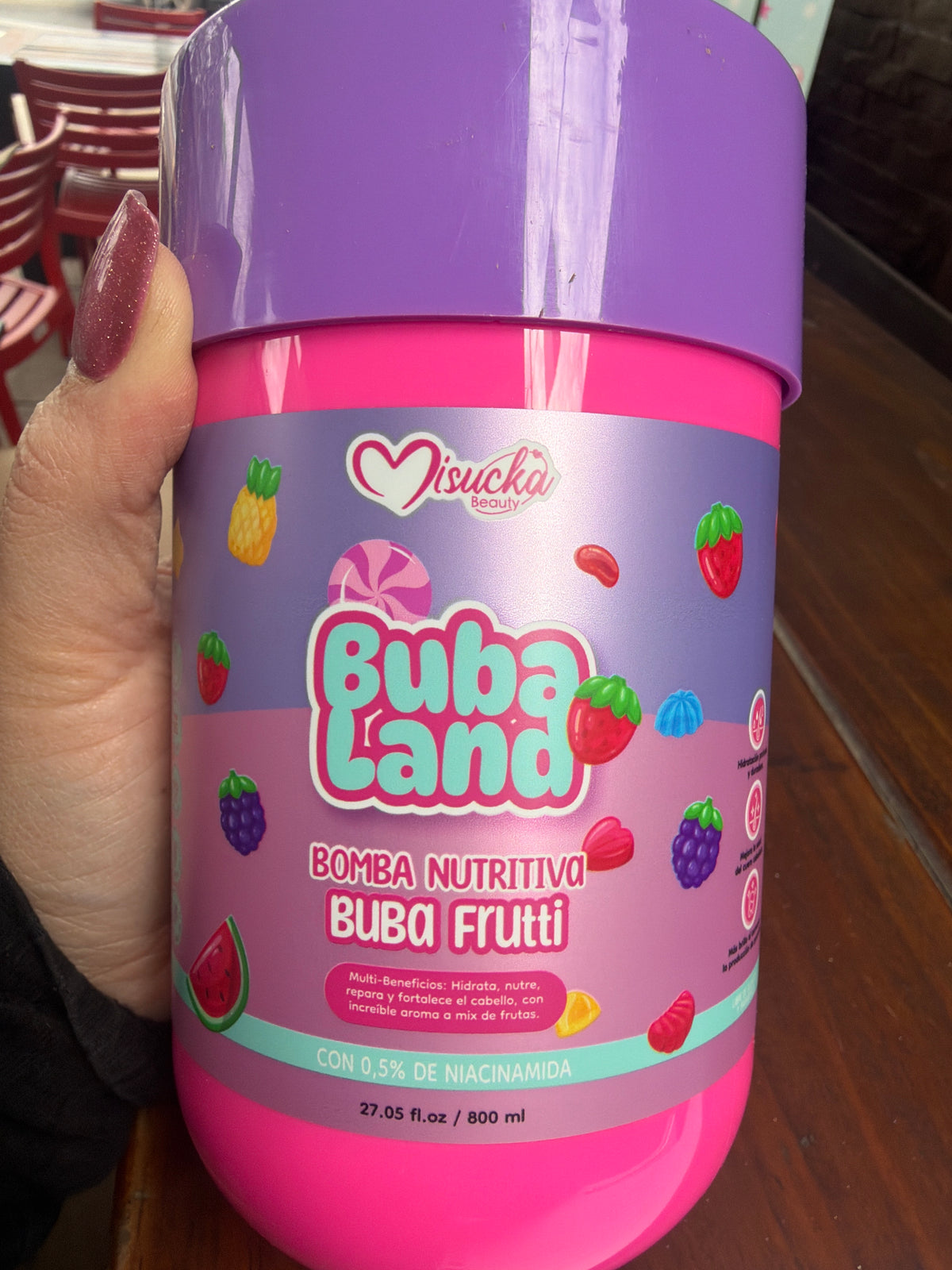 BUBA LAND BOMBA NUTRITIVA BUBA FRUTTI 800ml