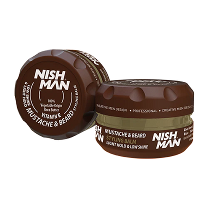 CERA NISHMAN MUSTACHE AND BEARD WAX 100ml