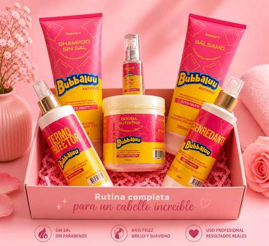 Kit capilar completo TUTIFRUTI bubbaluu