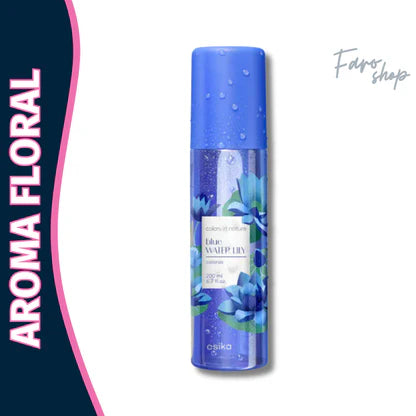 BODY MIST COLORS BLUE WATER LILY
