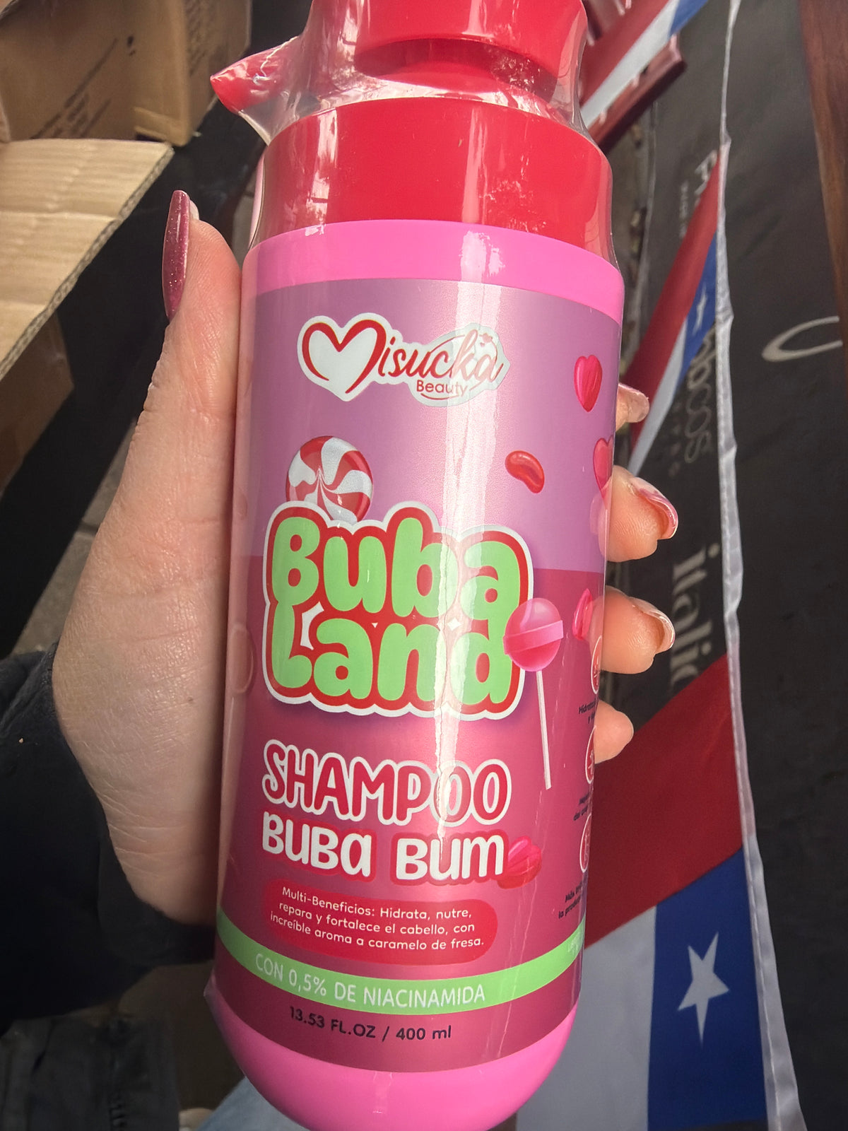 BUBA LAND SHAMPOO BUBA BUM 400ML - MISUCKA
