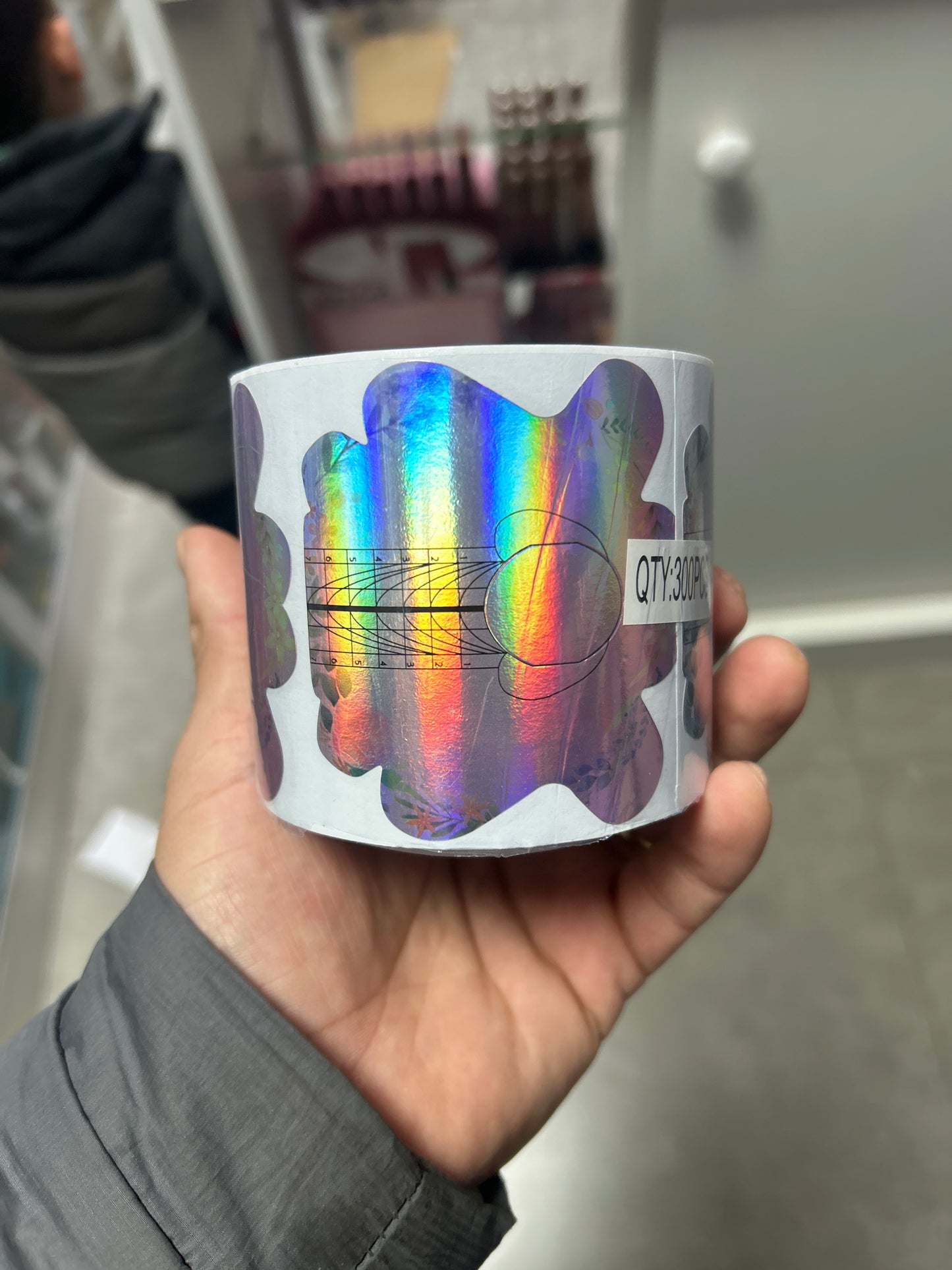 MOLDE ACRÍLICO UÑAS 300uni.