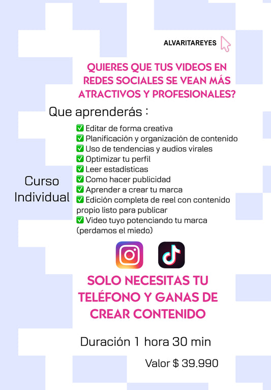 ASESORIA PERSONALIZADA DE RRSS