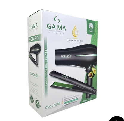 PACK SECADOR BORA + PLANCHA ELEGANCE AVOCADO GAMA