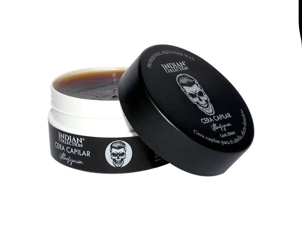 CERA CAPILAR 150gr NEGRA ULTRA FIJACIÓN