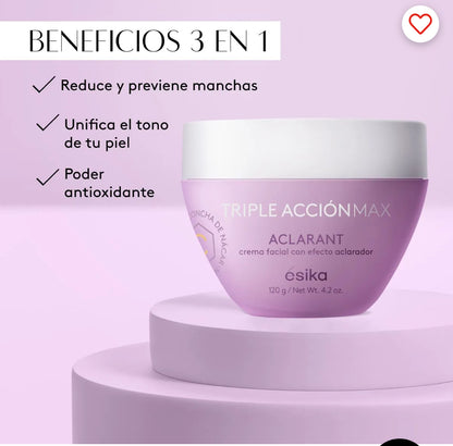 TRIPLEACCION ACLARANT 120 gr ESIKA