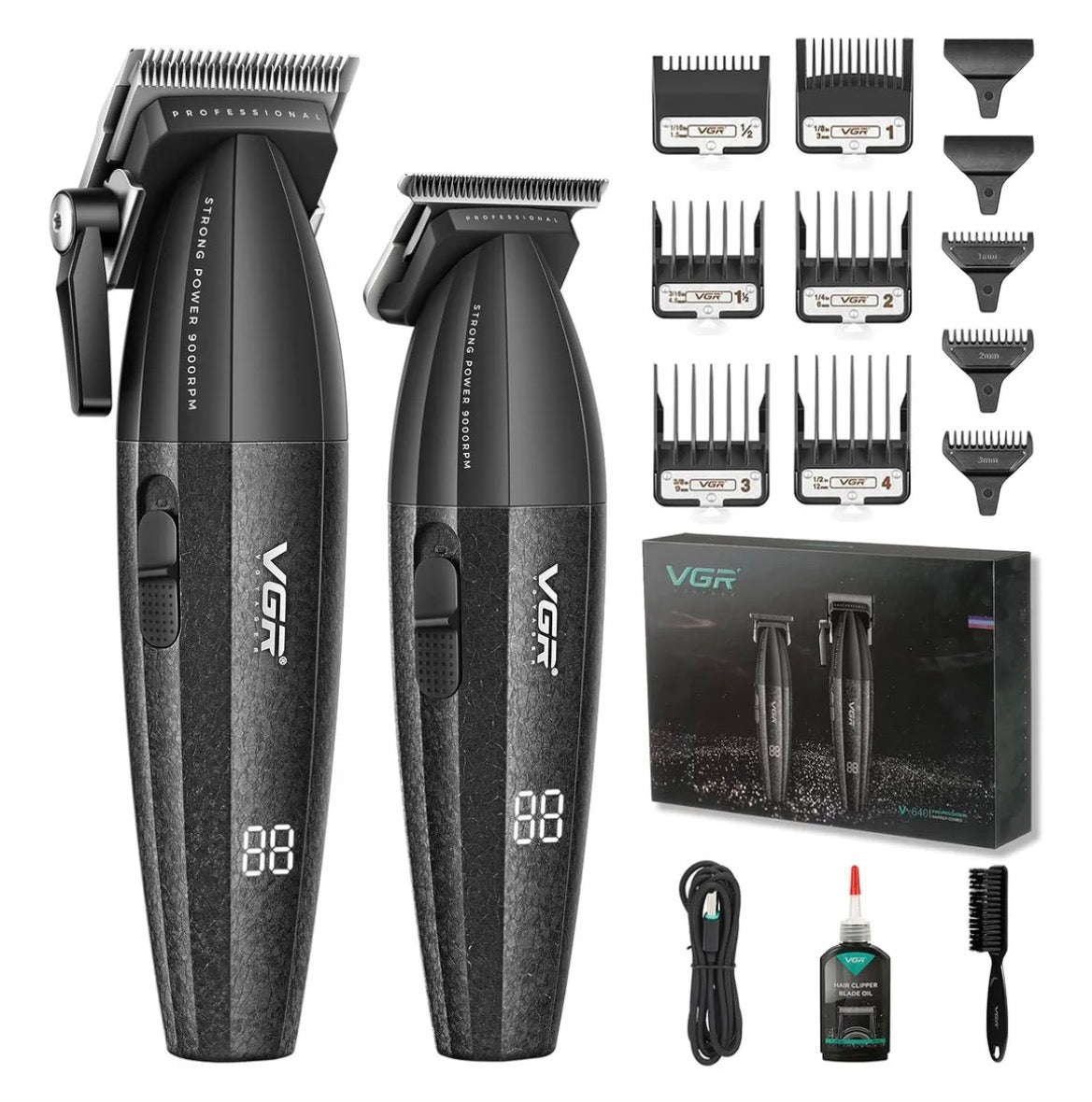PACK 2 CLIPPER + TRIMMER VGR 9000RPM