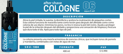 AFTER SHAVE COLOGNE 06 400ml NISHMAN