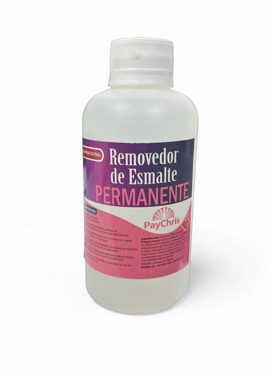 REMOVEDOR DE ESMALTE PERMANENTE 250cc PAYCHRIS