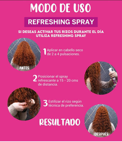 REFRESHING SPRAY 250ml MY CURL CLOE