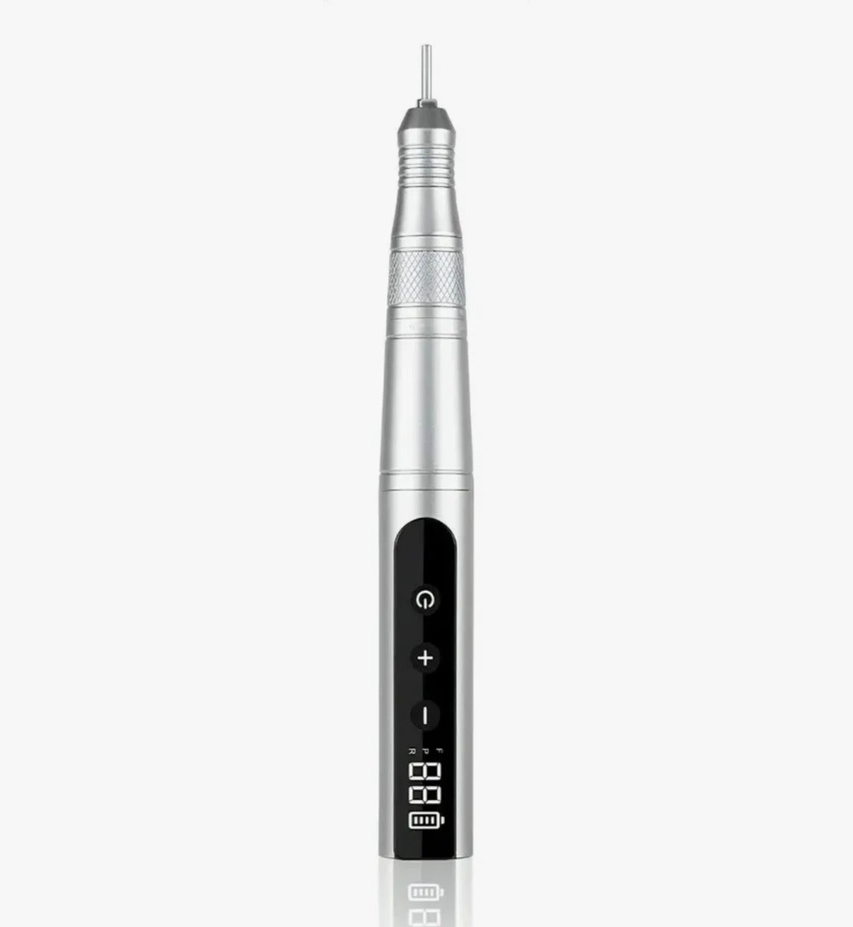 TORNO LÁPIZ PORTABLE 35.000RPM NAILSTAR (PLATA)