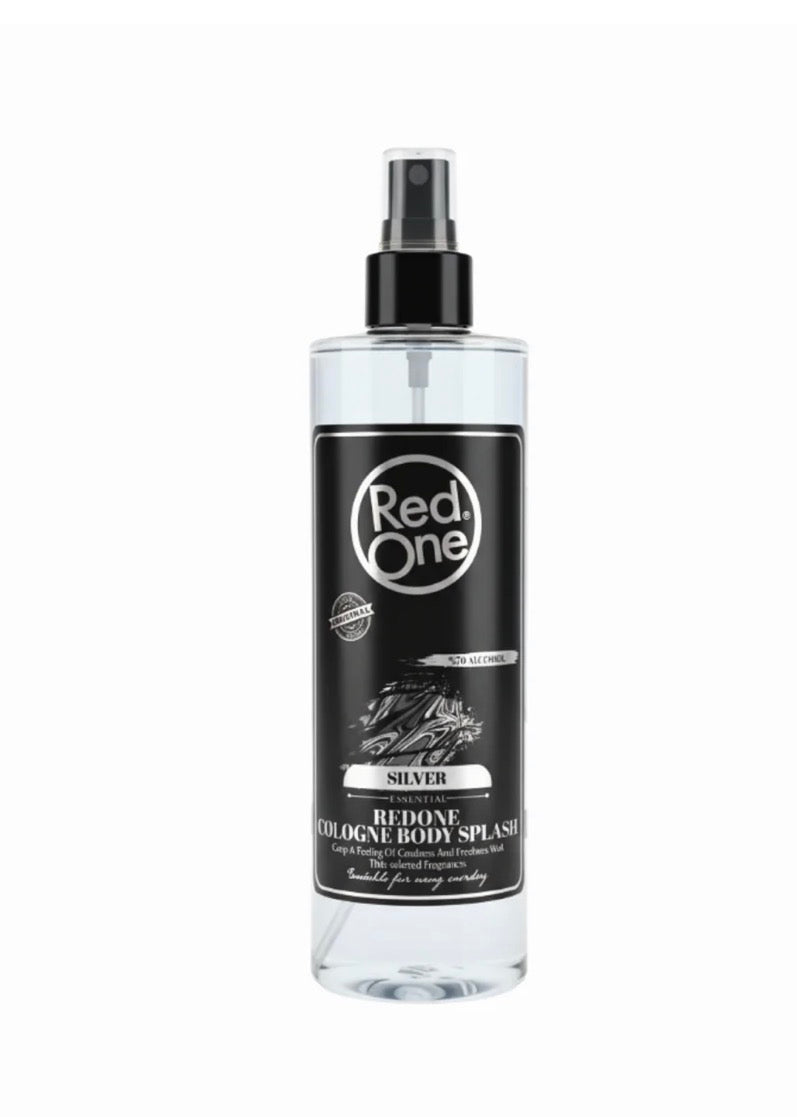 After Shave Colonia Red One Silver 400ml – Frescura y Cuidado Después del Afeitado