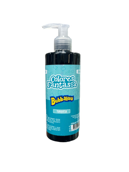 PIGMENTO FANTASÍA TURQUESA 250ml BUBBALUU