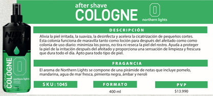 AFTER SHAVE COLOGNE 0 400ml NISHMAN