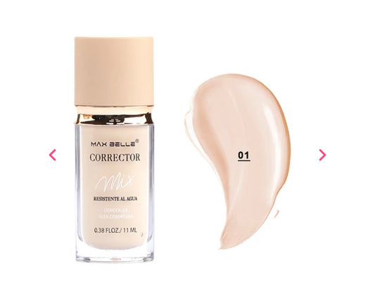 CORRECTOR LÍQUIDO 10ml MAX BELLE