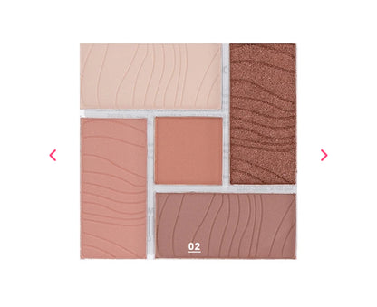 PALETA DE SOBRAS 5 COLORES