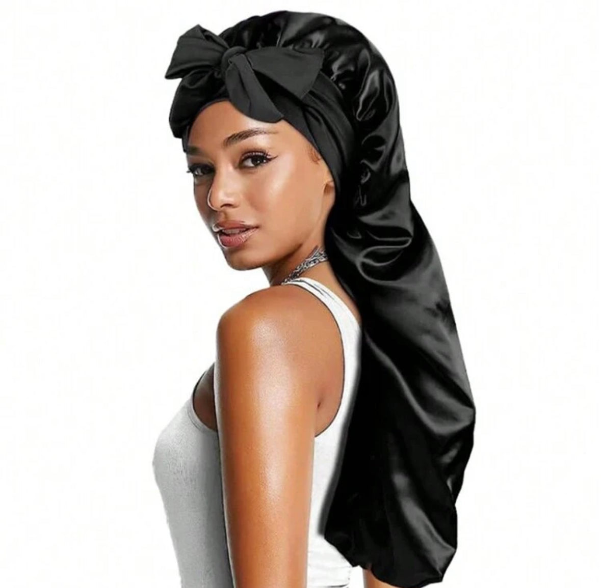 GORRO DE SATIN CABELLO LARGO