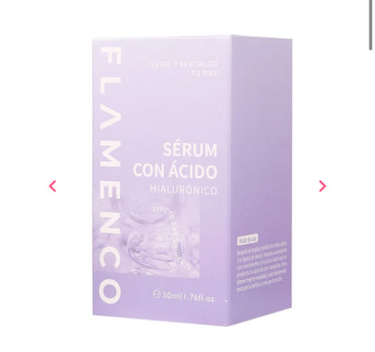 SERUM FACIAL 50ml. ACIDO HIALURONICO FLAMENCO
