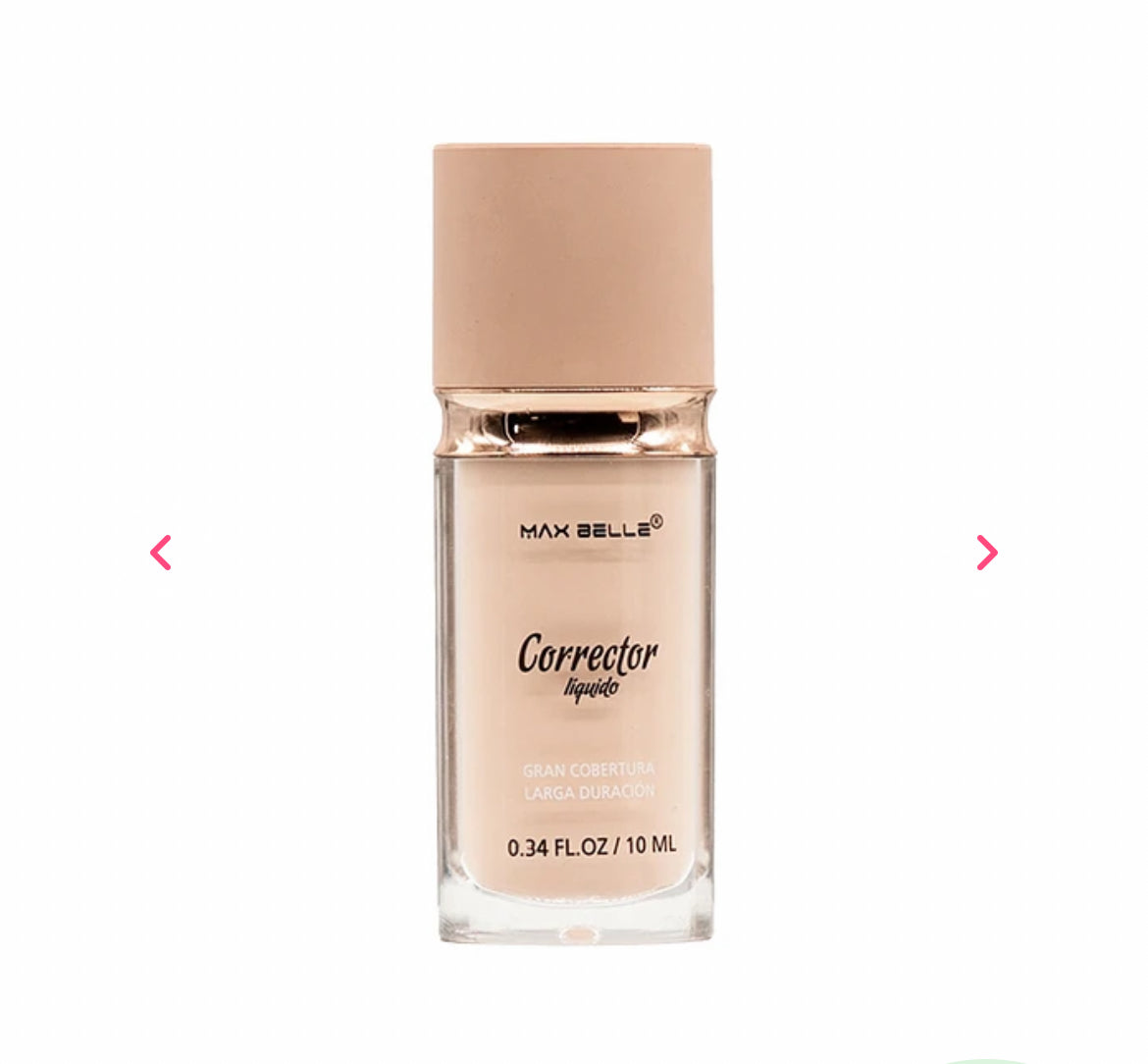 CORRECTOR LÍQUIDO 10ml MAX BELLE