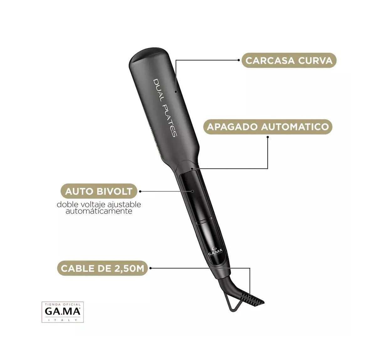 PLANCHA XWIDE DUAL PLATES GAMA