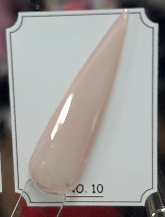 Nro 10 NUDE GEL ESMALTE PERMANENTE SWEET COLOR 15ml