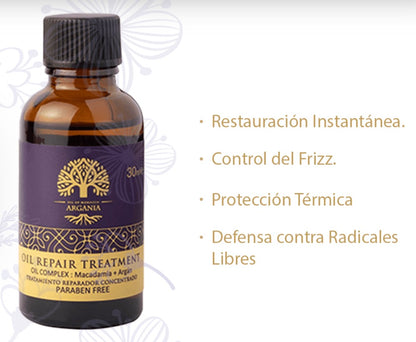 PLANCHA CERAMIC SHINE + ACEITE DE ARGANIA GAMA