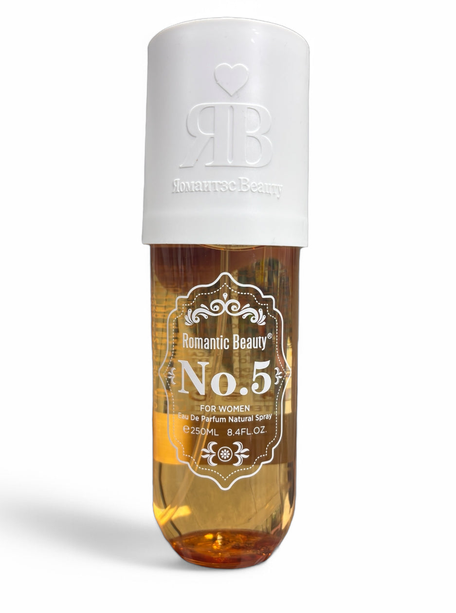 SPLASH ROMANTIC BEAUTY N5 250ML