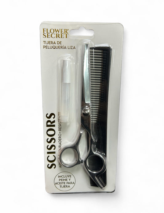 TIJERAS CON PEINETA 2pcs.