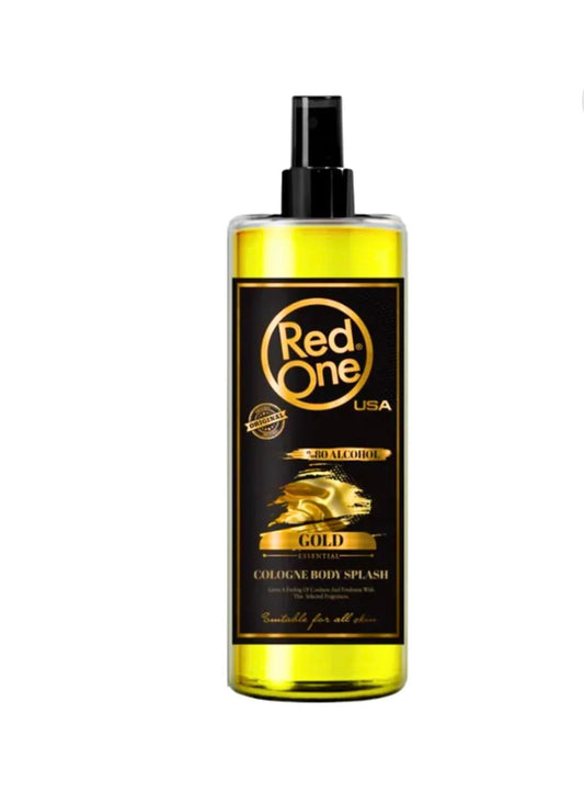 Red One After Shave Cologne Gold Body Splash Hombre 400ml