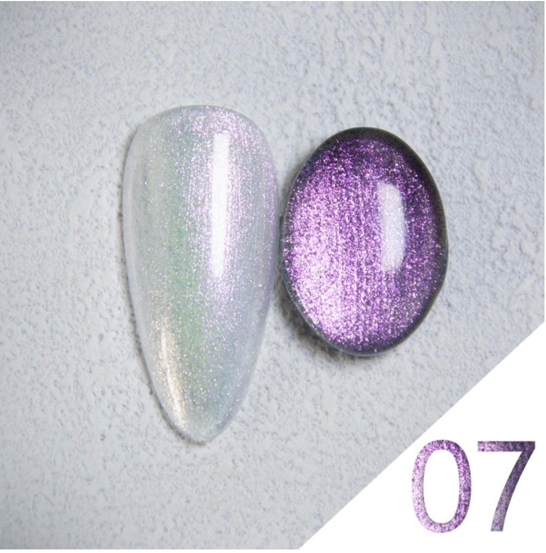 Nro 07 AURORA EFFECT GEL ESMALTE PERMANENTE SWEET COLOR 15ml