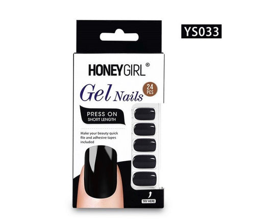 UÑAS PRESS ON YS033 HONEY GIRL 24pcs