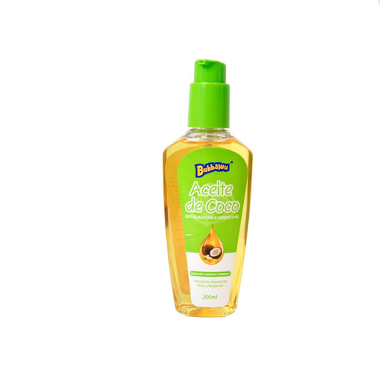 ACEITE CORPORAL PARA MASAJE (COCO) 200ml BUBBALUU