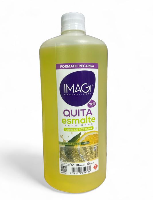QUITA ESMALTE TRADICIONAL 1 LITRO (FORMATO RECARGA)