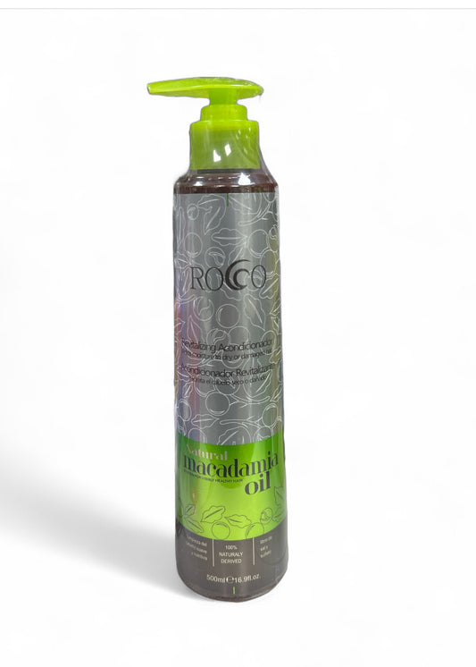 ACONDICIONADOR MACADAMIA OIL 500ml ROCCO