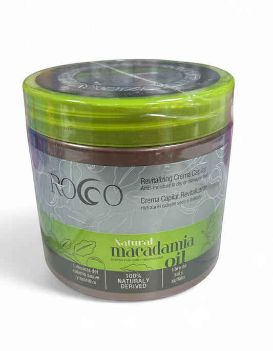 CREMA MACADAMIA OIL 500ml ROCCO